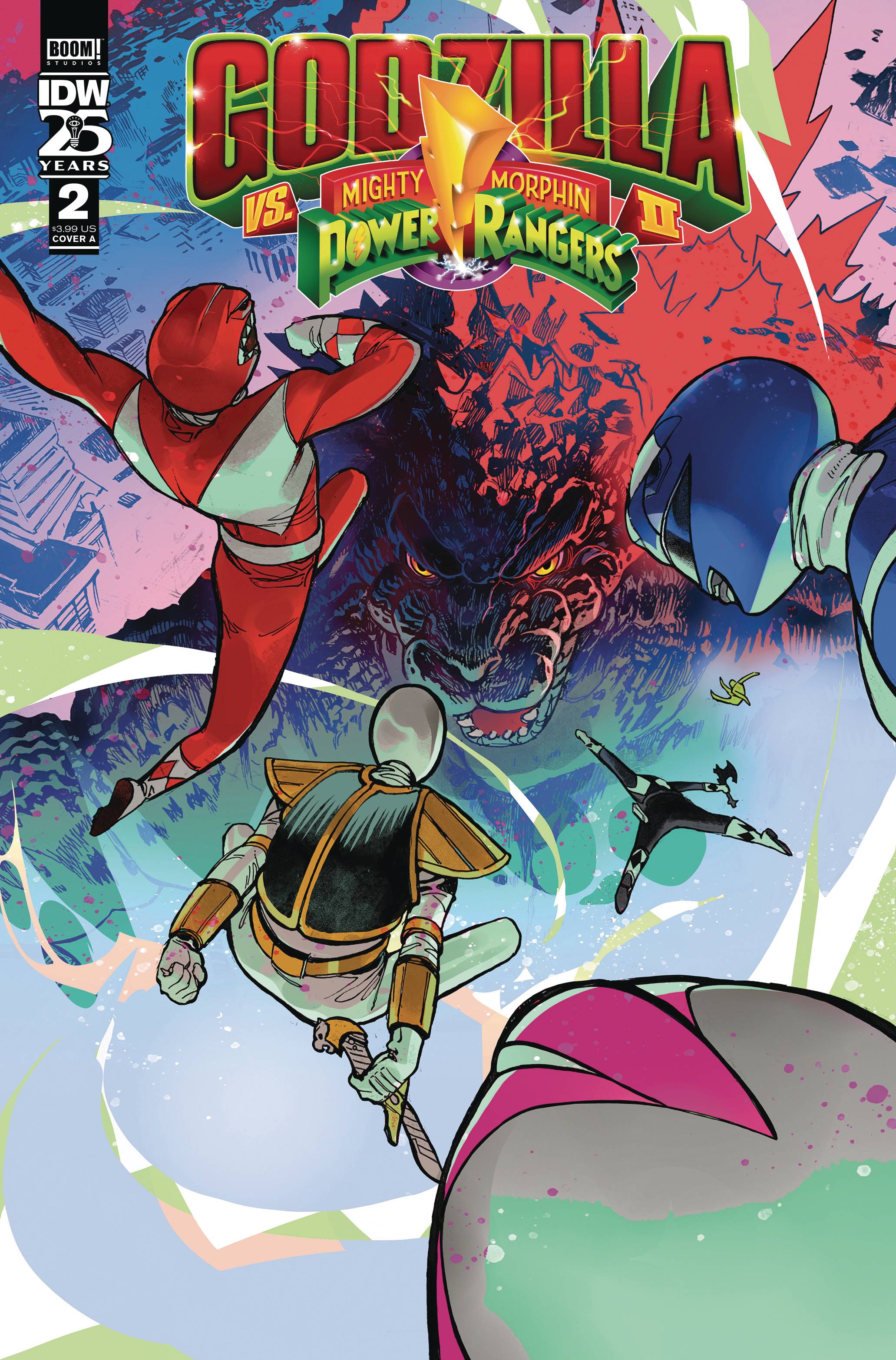 Godzilla vs. The Mighty Morphin Power Rangers II issue 2 (2024