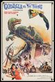 Lebanese Mothra vs. Godzilla poster