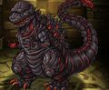 Godzilla (2016) in Pocoron Dungeons