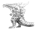 Godzilla concept art
