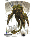 Mummified Gigan concept art