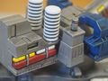 Close up of liquid oxygen tanks on Wave Corporation Type 66 Maser Cannon model[6]