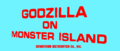 Godzilla On Monster Island repaired title card
