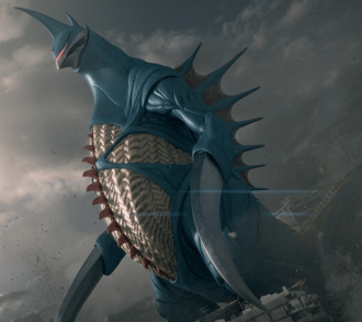 Production image of Gigan Miles