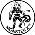 Monster X's trademark icon