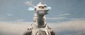 Mechagodzilla creates its Defense Neo Barrier in Godzilla vs. Mechagodzilla