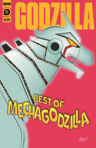 The cover of Godzilla: Best of Mechagodzilla