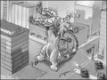 Godzilla vs. Mechagodzilla 2 pencil drawing concept art (#4)