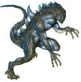 Godzilla 1998 artwork used for Zilla's trademark icon