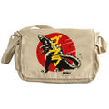 Red Sun messenger bag