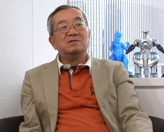 Hiroshi Kashiwabara in an interview for the Godzilla vs. SpaceGodzilla Blu-ray