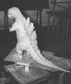 Godzilla concept statue