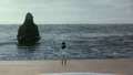 Miki Saegusa attempts to subdue Godzilla