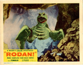American Rodan lobby card (RKO variant)