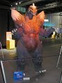 SpaceGodzilla's suit on display in 2002