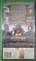 UK GODZILLA Widescreen VHS back