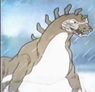 The Loch Ness Monster in The King Kong Show