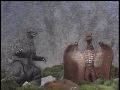 Godzilla and Rodan work on a plan