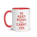 "Keep Kong and Carry On" mug