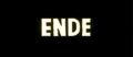German end title