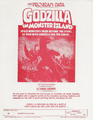 U.S. Godzilla on Monster Island military flyer