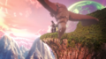 The Giant Condor flying by