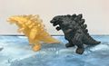 Bandai Godzilla 2017 theater exclusive minifigures