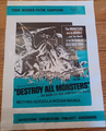 UK Destroy All Monsters pressbook