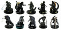 Godzilla 2-Inch Mini Figures by WizKids