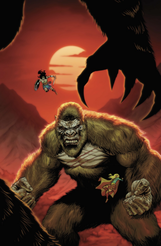 Main Cover of Justice League vs. Godzilla vs. Kong 6 #6 by Christian Duce
