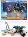 Bandai Japan Aqua Mothra vs. Dagahra set