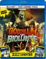 Echo Bridge Godzilla vs. Biollante, Monster, and Mega Shark Versus Giant Octopus Blu-ray + DVD Combo Pack cover