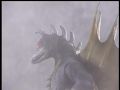 Gigan challenges Godzilla