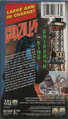 Reissued TriStar Godzilla vs. King Ghidorah VHS front cover