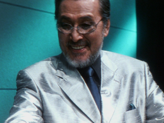 A Xilien posing as Naotaro Daigo in Godzilla Final Wars