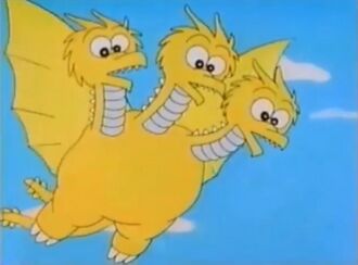 King Ghidorah in Get Going! Godzilland