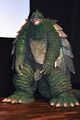The Gamera suit on display at Gamera’s 50th Anniversary Festival in 2015, presented alongside a screening of the film