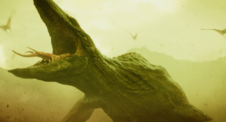 A Skullcrawler in Kong: Skull Island