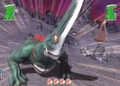 Guiron as it appears in CR Gamera: The Battle Pachinko