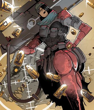 Nuki on the cover of Godzilla #4