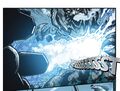 Mechagodzilla's Absolute Zero Cannon freezing Destoroyah in Godzilla Rulers of Earth