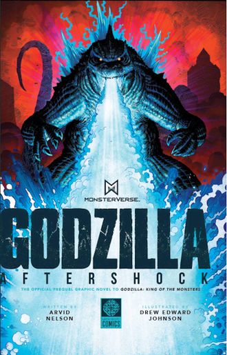 Variant cover for Godzilla: Aftershock by Arthur Adams