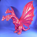 Metallic pink King Ghidorah