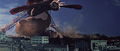 Mothra attacks Tokyo