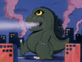 Godzilla in Dr Slump