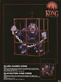 Plush caged Kong and Playmation King Kong