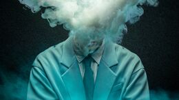 UTA as the Human Vapor in Netflix's Human Vapor series