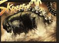 Godzilla in issue #4