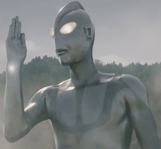 Landing Ultraman in Shin Ultraman