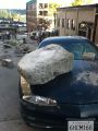 Another smashed car